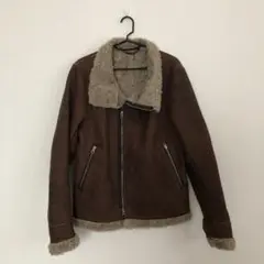 ユナイテッドアローズ ムートンライダースジャケット