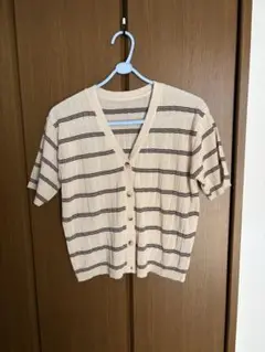 半袖カーディガン