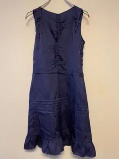 Marc Jacobs マークジェイコブス ワンピース シルク 2 パープル