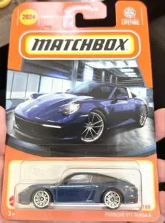 【新品・未開封】マッチボックス　ポルシェ911タルガ4 アメリカ現地購入