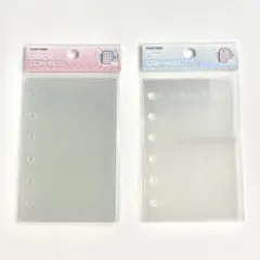 【新品】メリング 透明シール台紙 ハード＆ソフト 2点セット A7リフィル
