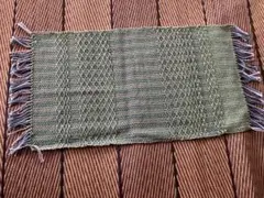 テーブルセンター（敷物）フリンジ付き