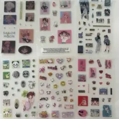 ハッピーマーチ セーラームーン シール まとめ売り 平成女児 韓国