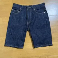 BEAMS ダークデニム ショートパンツ