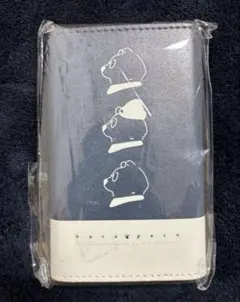 しろくまキーケース ネイビー　harapeco