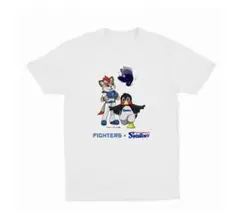日本ハム ヤクルト フレップ×つば九郎コラボTシャツ