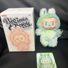 POPMART Big into Energy ラブブ ぬいぐるみキーホルダー