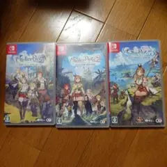switchソフト　ライザのアトリエ　1〜3部作セット