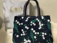 ☆☆フェイラー☆フロランスミュゲ☆タグつき☆2WAY携帯エコバッグ フェイラー☆フロランスミュゲ☆タグつき☆2WAY携帯エコバッグ