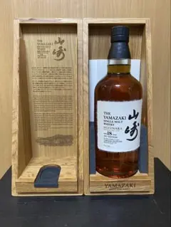 【超豪華】Y016 山崎18年・白州18年 ホログラム・箱有りセット 山崎18年箱付きホログラムシール付き 700㎖ - お酒買取専門店秋蔵