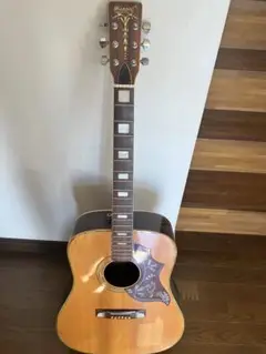 Kansas アコースティックギター ナチュラル Acoustic Guitar Kansas KW150 70s Japan Vintage Natural with
