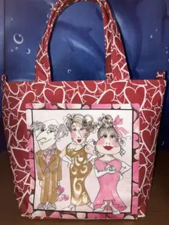 ロラライハリスハンドメイドトートバッグH①