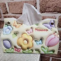 フラワーティッシュケース