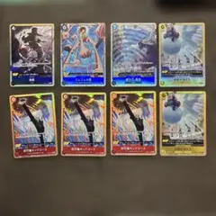 ワンピースカード　パラレル8枚セット