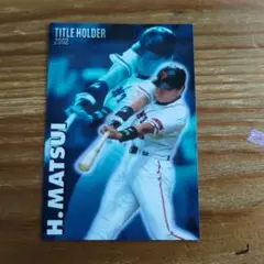 2002 プロ野球チップス　カルビー 松井秀喜 T-07