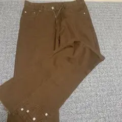 Rillfyブラウン デニムパンツ Mサイズ