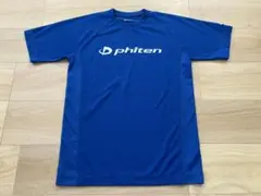 phiten 半袖Tシャツ Sサイズ 青