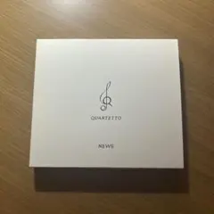 NEWS QUARTETTO 初回盤 CD+DVD