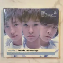 w-inds. 1st message アルバム 初回限定盤