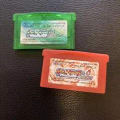 ポケットモンスター　ゲームボーイアドバンス　ポケモン　エメラルド　ファイヤレッド
