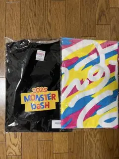 2025 MONSTER bASH Tシャツ 黒 フェイスタオル