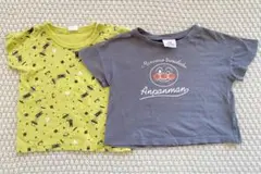 Tシャツ２枚セット 80 アンパンマン
