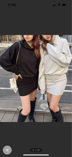 ANAP スエットワンピース