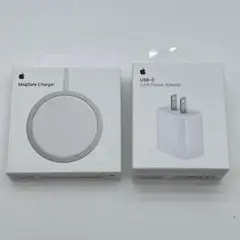 Apple MagSafe充電パッド + 20W USB-C電源アダプタ