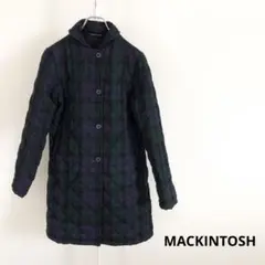 Aj13 マッキントッシュ ロングコート キルティングコート 中綿 34 XS