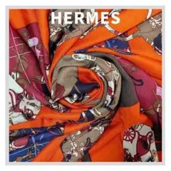 HERMES エルメス カレ140 KELLY EN CALECHE シルク