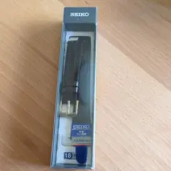 SEIKO レザーベルト ダークブラウン 18mm