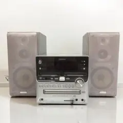 JVCケンウッド ビクター マイクロコンポーネントMDシステム シルバー