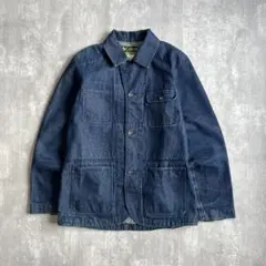 Columbia　コロンビア　デニム　カバーオール　ジャケット　ステッチ　M