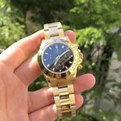 rolex 自動巻きクロノグラフ 腕時計 ゴールド