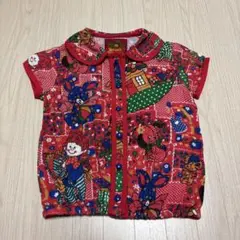 グラグラ　半袖　ブラウス　シャツ　100㎝