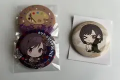 プロセカ　東雲 絵名　SEGAくじ / びびむす 缶バッジ
