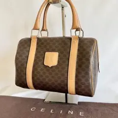 【大人気 良品】CELINE セリーヌ ボストンバッグ ミニボストン マカダム