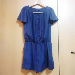 【ROPE】日本製 オールインワン パンツ サロペット