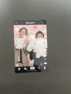 よしもと漫才劇場 × シナモロール トレカ　カベポスター