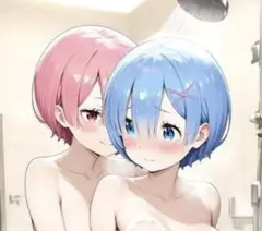レム　ラム　リゼロ　バスタオル　タペストリー　シークレット