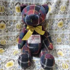 Harris Tweed チェック柄ぬいぐるみ