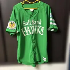 SoftBankHAWKS ユニホーム　グリーン　Ｌサイズ