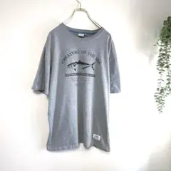 【P1】ホリデーアウトHolidayout　Tシャツ　グレー　メンズ　L