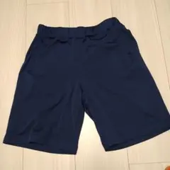 UNIQLO ハーフパンツ 130 ネイビー