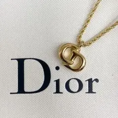 美品✨クリスチャン ディオール ネックレス CD ロゴ ゴールド 高級