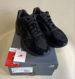 公式完売 New Balance ワープドランナー トリプルブラック 28cm