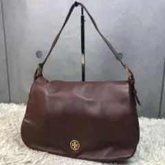 トリーバーチ ワンショルダーバッグ ブラウン 茶色 レザー