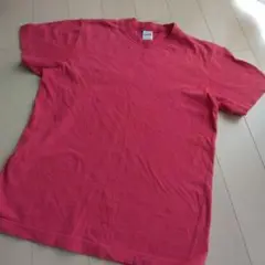 HA basics 赤 Tシャツ 150 半袖シャツ