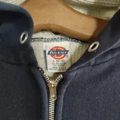 1980s Dickies full zip hooded sweatshirt