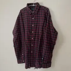 ラルフローレン　ポロ　クラシックフィット　ネルシャツ　チェックシャツ　90s